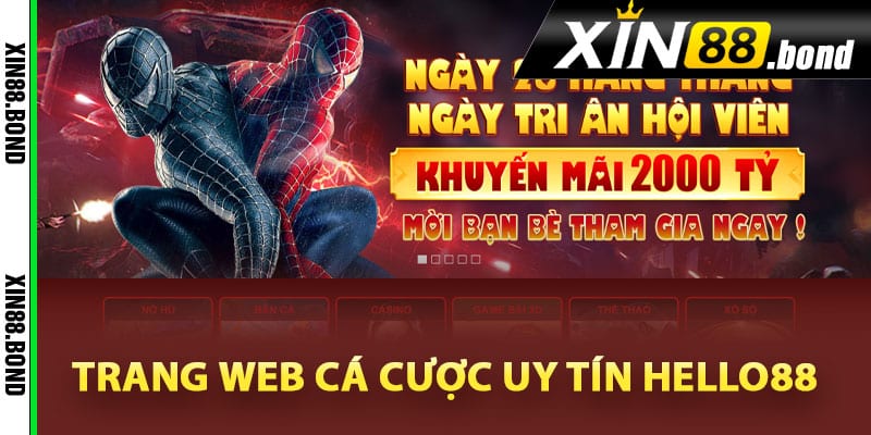 Tìm hiểu về trang web cá cược uy tín Hello88